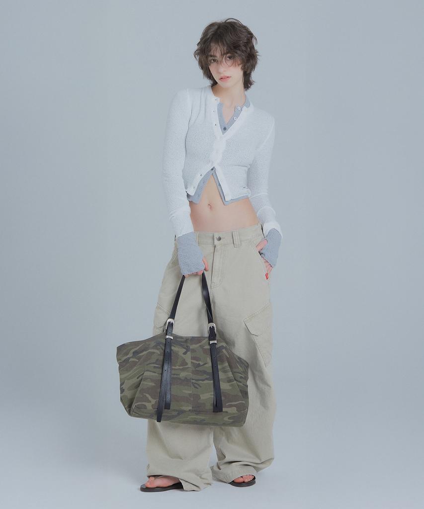 Franticservice Romer Strap Tote Bag - Camouflage