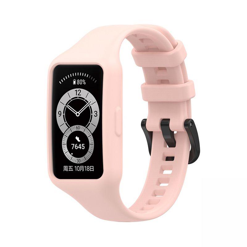 Silikon-Sportarmband mit Vollabdeckung für Huawei Honor Band 6 Stilvoll und Langlebig!