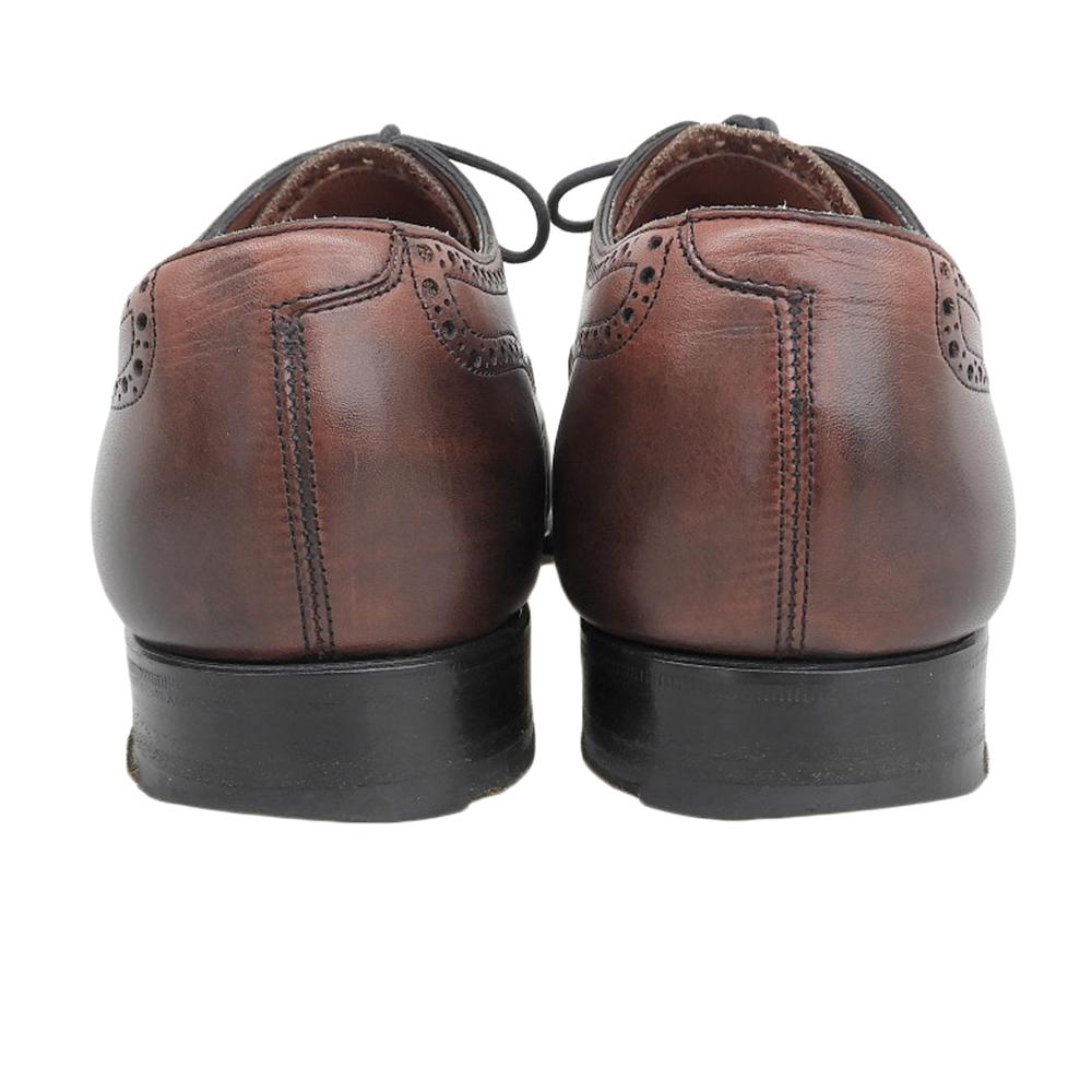 Edward Green Inverness 888 Last Wingtip Shoes Men's Burgundy 5 1/2 shoes 5.5 BurgundyUsed