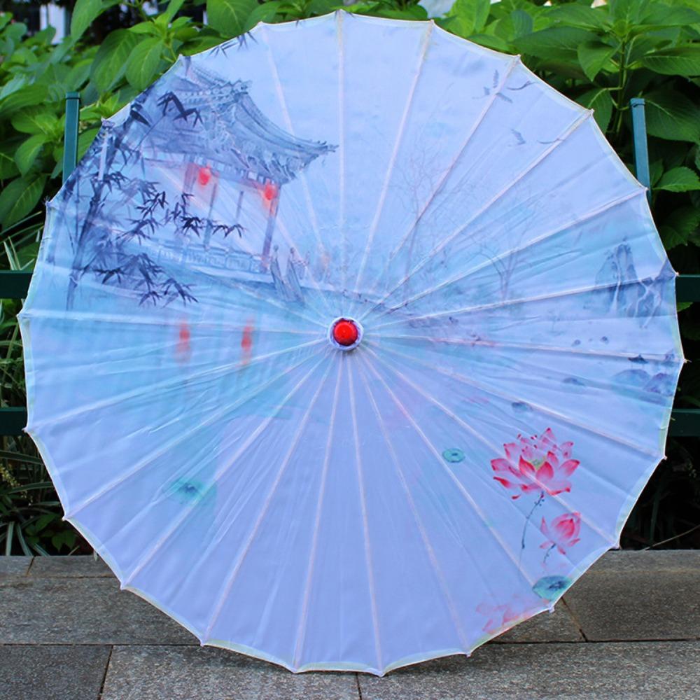 Chinese Antique Style Kids Decorative Umbrella Costumes Photography Umbrella Dance Performance