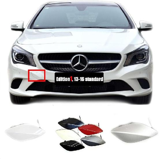 Front Tow Cover Fit 12-15 Mercedes-Benz CLA-Class Coupe W117 for CLA180 CLA200 CLA220 CLA250 2012 2013 2014 2015 Bumper Hook Eye Cap 1178850622