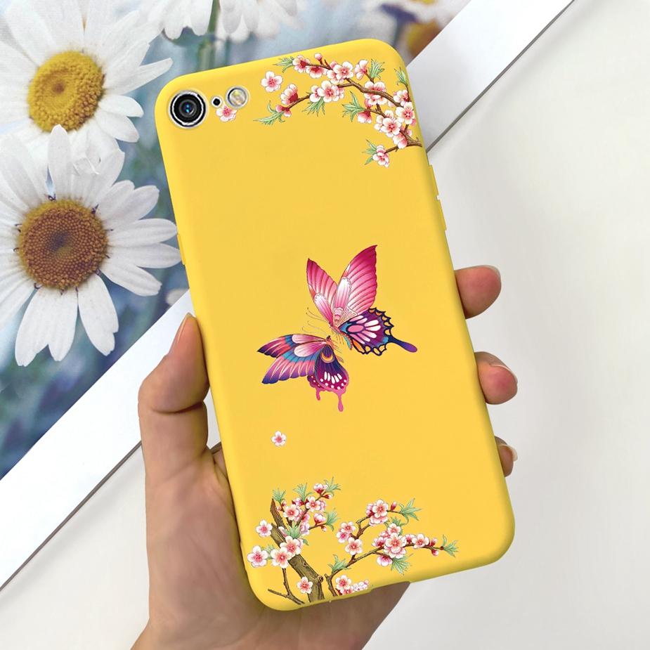 For Apple iPhone 7 8 Plus Case Cute Fashion Painted Back Cover Soft Silicone Phone Case For iPhone 8 Plus iPhone7 iPhone8 Bumper