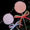 Large Lollipop Cuttings, Macaron Christmas Tree Decorations, Garland Cuttings, Scene Arrangement