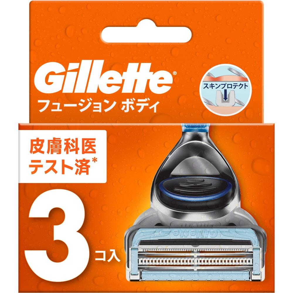 

Бритва Gillette Fusion Body для мужчин 3 сменные кассеты