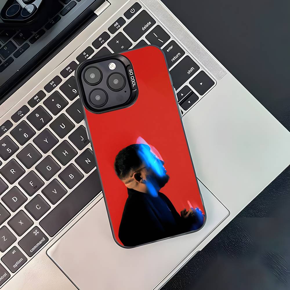 Rapper Maka Aura 2025 Tour For Black Candy Matte Cover iPhone 17,16,15,14,13,12,11,Pro,MAX,Plus