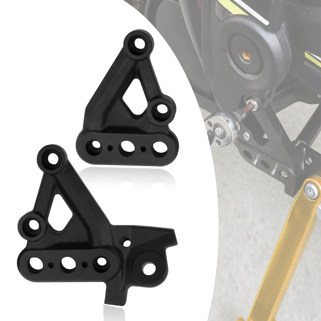 Motorcycle CNC Aluminium Alloy Footpeg Brackets 1 Pair Left Right Parts For Talaria Sting X3 MX3 MX4 Replacement Accessories