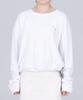 Odd Dot String Crop Long Sleeve W_Black