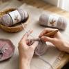 2pcs Simply Soft Crochet Yarn Medium Coarse Hand Knitting Yarn Fashion Cashmere Yarn  For Glove