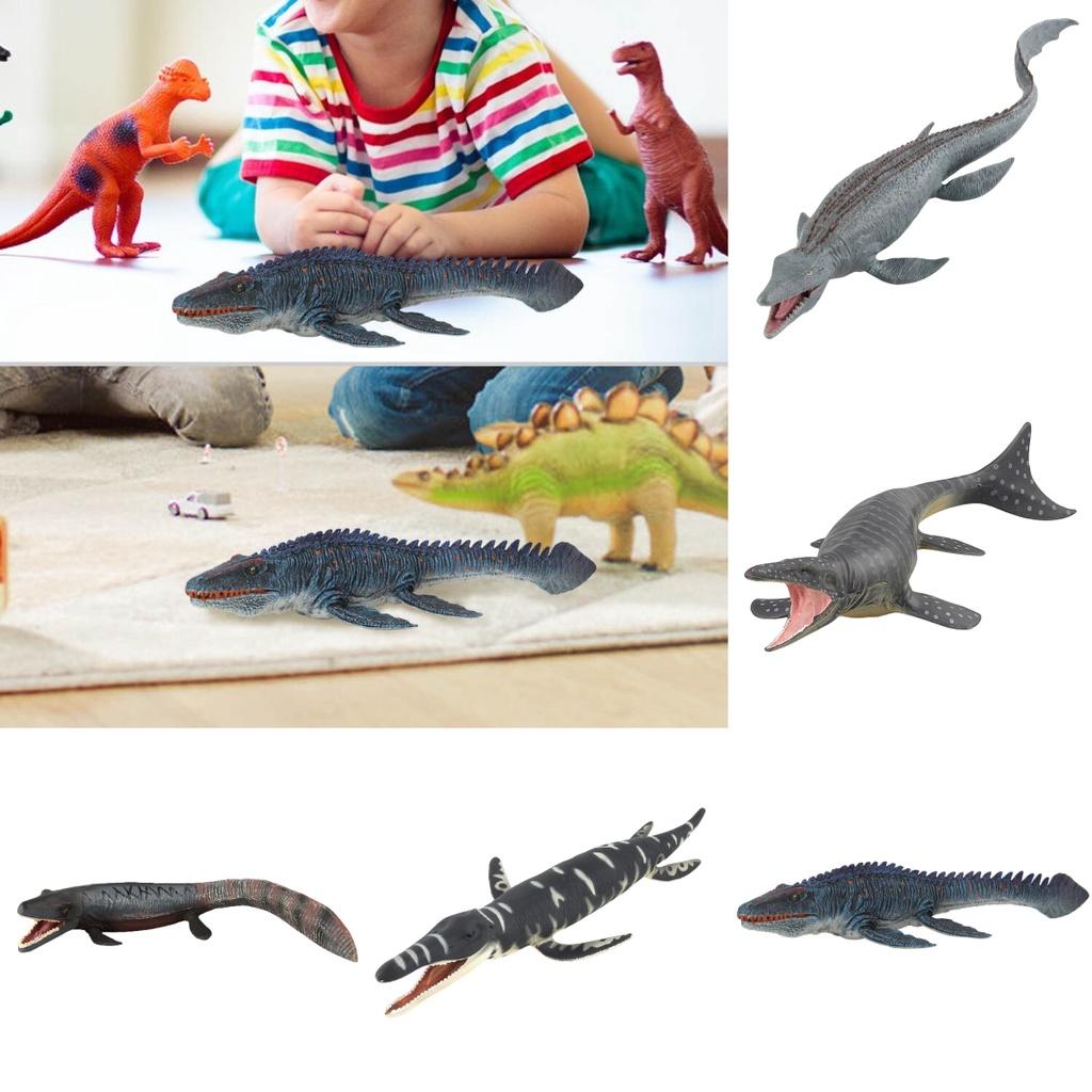 Static Dinosaur Model Toy Sea King Dragon Canglong Dragon And Sliding Tooth Dragon For Kids' Intellectual Development