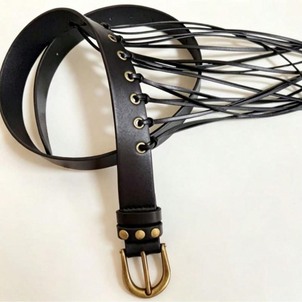 Westlicher Cowboy Quasten Schnalle Scharfe Mädchen Taillengürtel