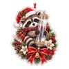 Christmas Cute Animal Gift Holder Hanging Ornament for Holiday Tree Decoration