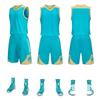Quick-drying basketball jersey set Student personalized jersey Adult children's game training sports vest DIY printing number