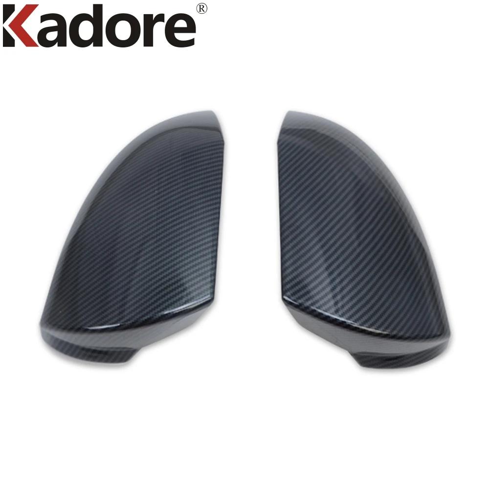 Rearview Mirror Cover Trim For Hyundai Elantra Avante    Carbon Fiber Car Side Wing Mirrors Cap Overlay Accessories