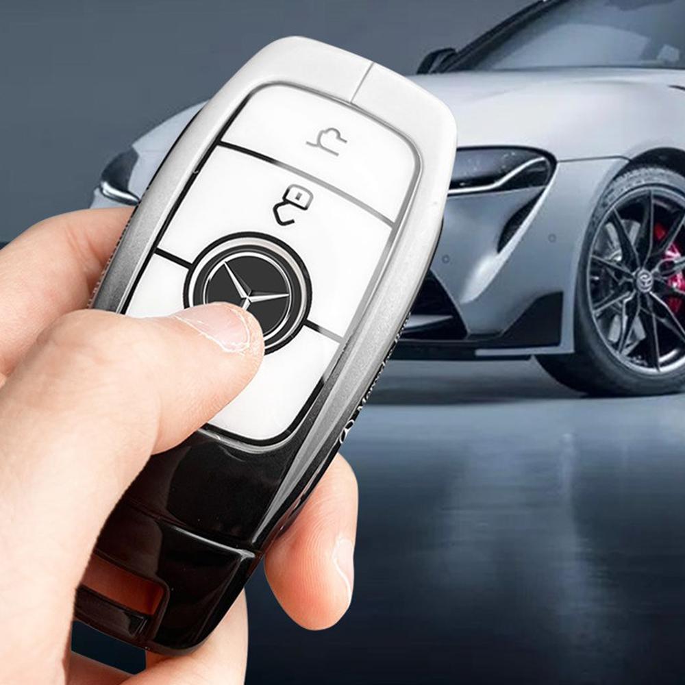 2/3 Buttons For Mercedes Benz A B G R Class GLA GLK W176 W204 W251 W463 Zinc Alloy Car Remote Key Case Cover Fob Accessories