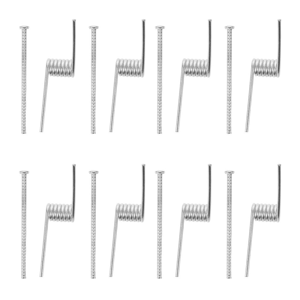 8Pcs Steel V-Type Spring for Hair Clips Replacement Torsion Spring for Hair Claw Barrettes DIY Repair Parts Smooth Surface Wear