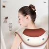 AUX 4-Head Shoulder & Neck Massage Shawl with Infrared Heat CN plug (adapter included)