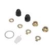 Steel Bicycle Hub Motor M14 Nuts Washer Kit with 14mm Shaft for Electric Bikes Scooters