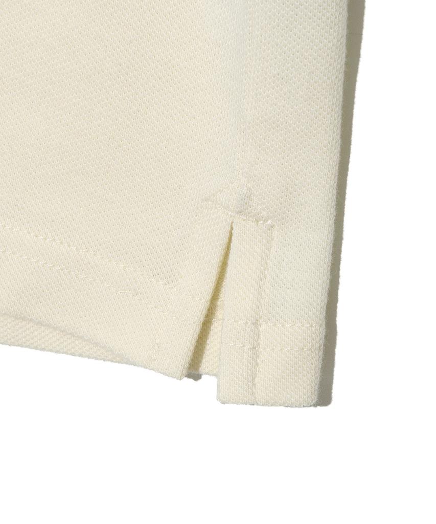 LEE Pique Collar T-Shirt Ivory