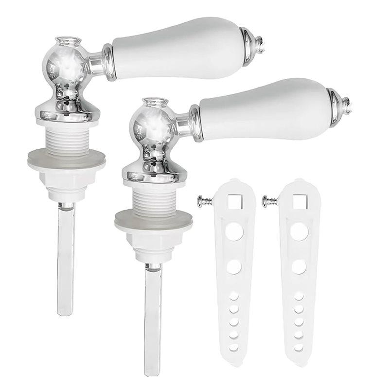 Replacement Toilet Flush Handle, Universal For Bathroom Cistern Tank Lever, Cistern Lever