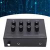 7 Band Sound Equalizer with 3.5mm Input Headphone Two Channel Digital Equalizer for Home Car Treble and Bass Adjustment