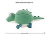 Cute Round Crocodile & Pufferfish Plush Toy Cushion for Kids - Perfect Birthday Gift