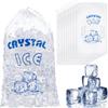 10 Pounds Storage 20 X 12 Inch Ice-bag Storage With Drawstring Plastic Bag Heavy Duty Ice Bags