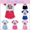 Kpop Demon Hunters Children Summer Short Sleeve Shorts Sport Set With Soft Cotton Fabric For Active Play
