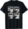 Funny Crocodile In Sunglasses Quirky Alligator Funny Gator T-Shirt