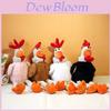 Peluche Gallina Giocattolo Morbido Animali Cartoni Animati Animali Domestici Bambola da Masticare