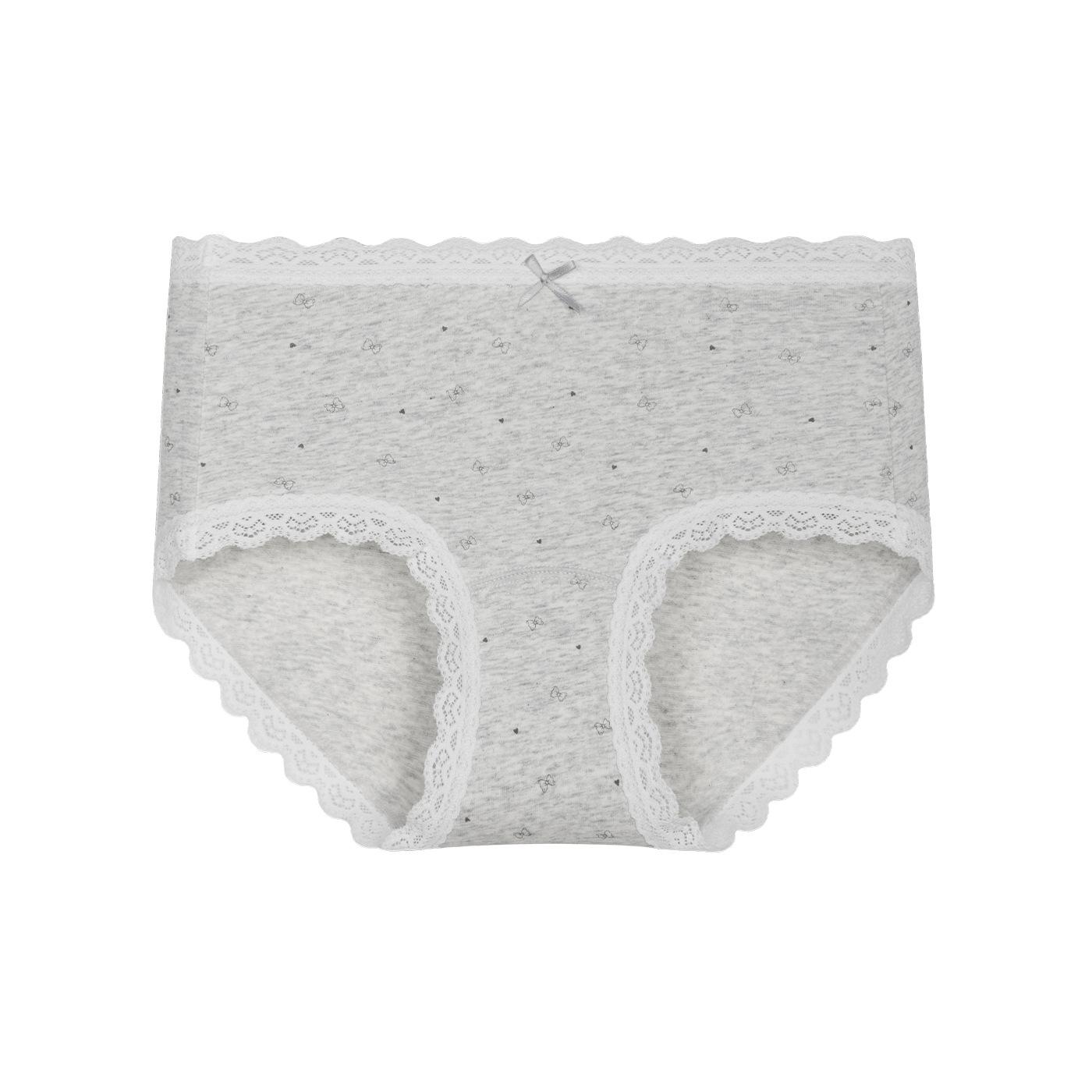 

Ladies Spring and Summer Class A Baby Cotton Color Yarn Cotton 10A Antibacterial Long Crotchy Waist Triangle Briefs L