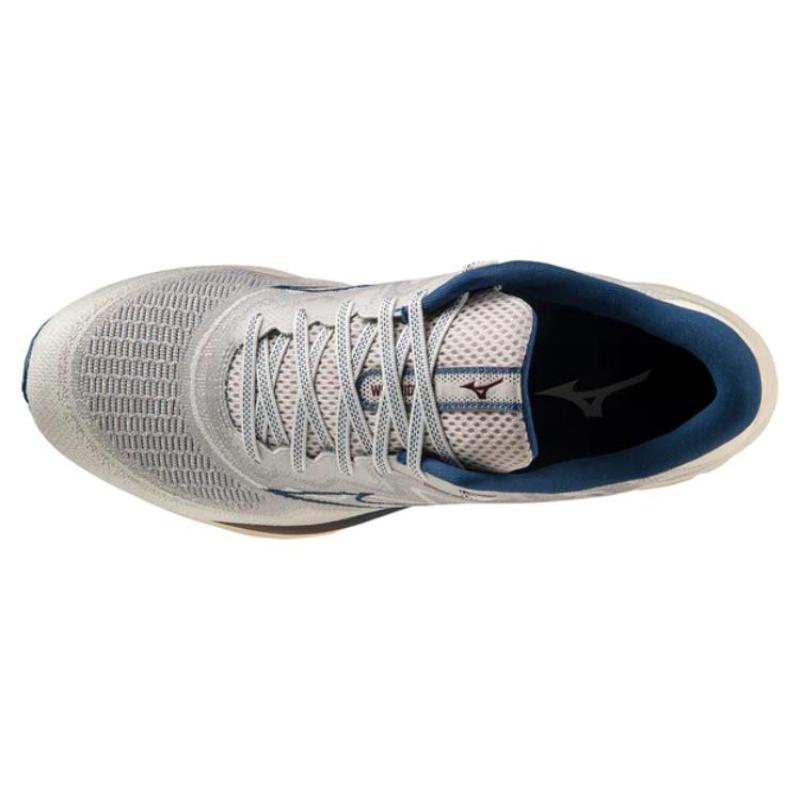 Mizuno Wave Rider 27 Low 'Milk White Blue' Sneakers J1GC237505