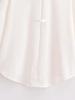 2025 Spring Women's European & American Style Linen Mid-Sleeve Shirt - Fashionable & Versatile