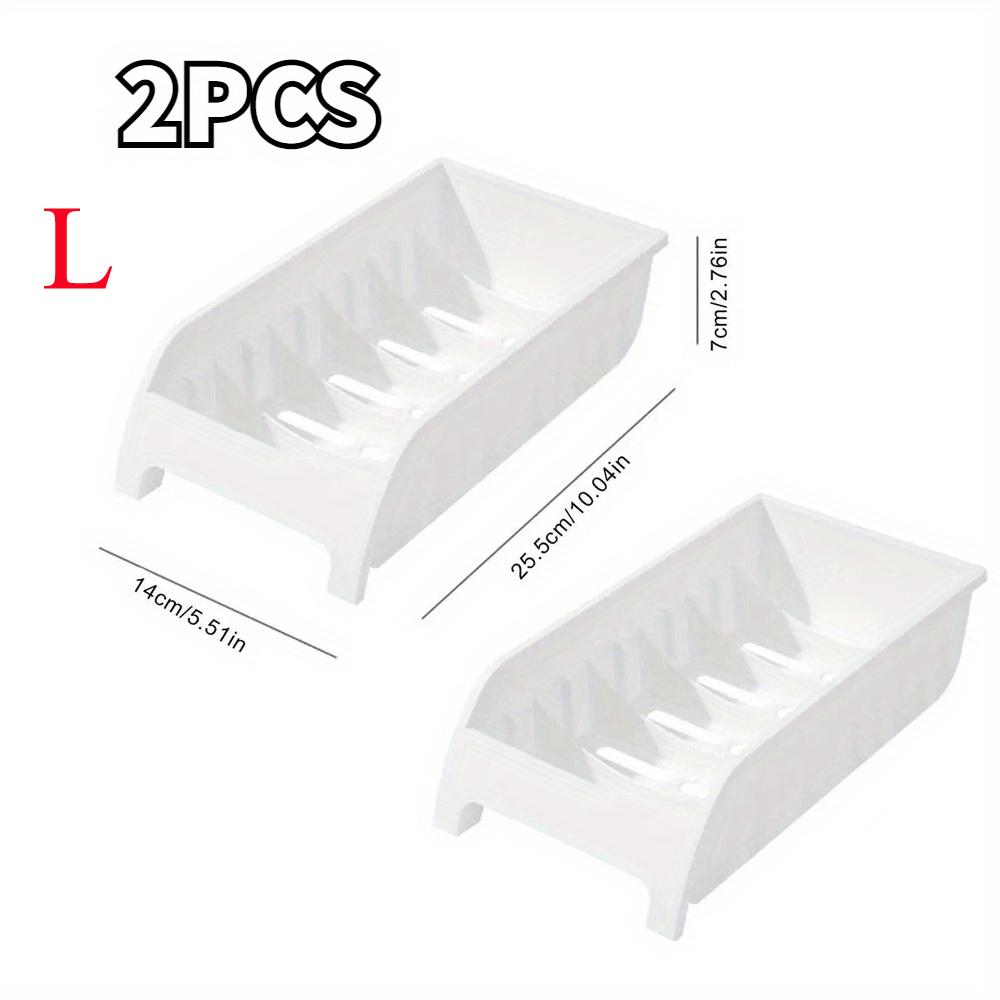 Plate Drying Rack Vertical Standing Plate Cradle Drainage Shelf Organizer Storage Tray Kitchen Countertop Utensil Storage Stand