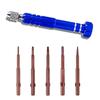 Flat Head 5 In 1 Screwdriver Set Slotted Phillips Hex Screwdriver Repairing Kit  DIY Repair
