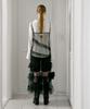 DEWEDEWE Balletcore Mesh Dress_Black