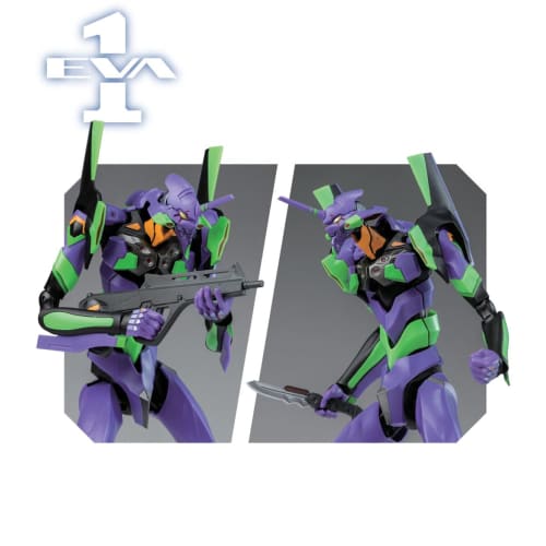 Doyusha Evangelion: New Theatrical Edition AMK Series EVA-01 Evangelion Unit-01, Approximately 20cm Tall, Pre-painted Plastic Model