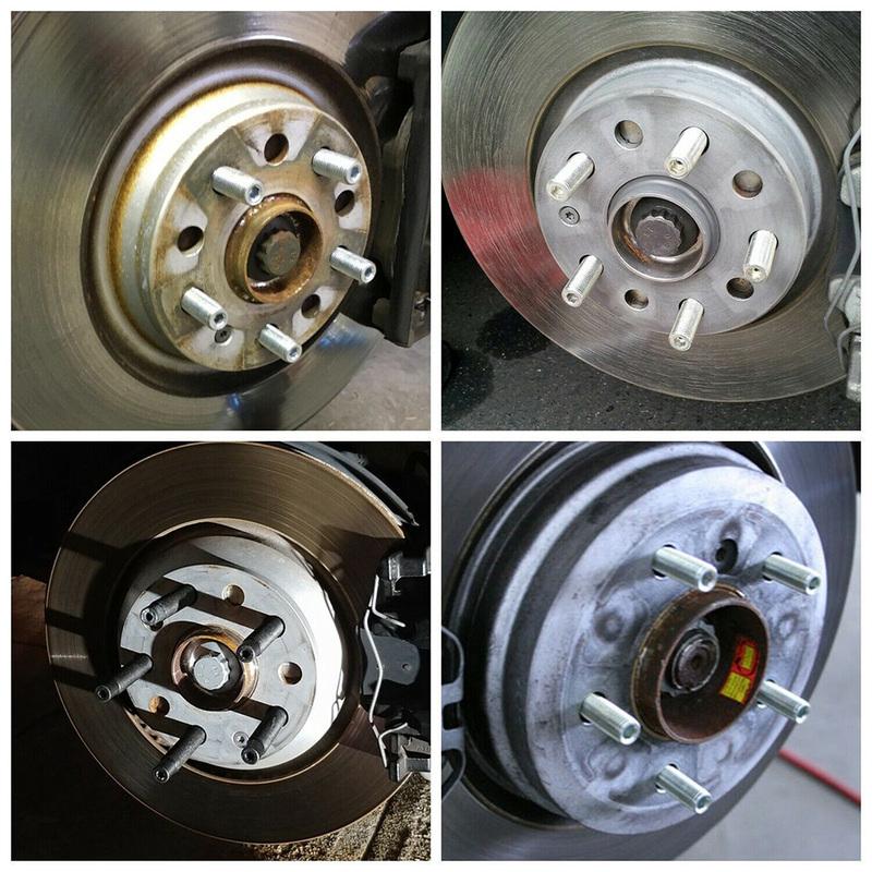 M12*1.25 To M12*1.5 Tall Lug Bolts To Studs 58MM 20PCS Wheel Stud Conversion Kit