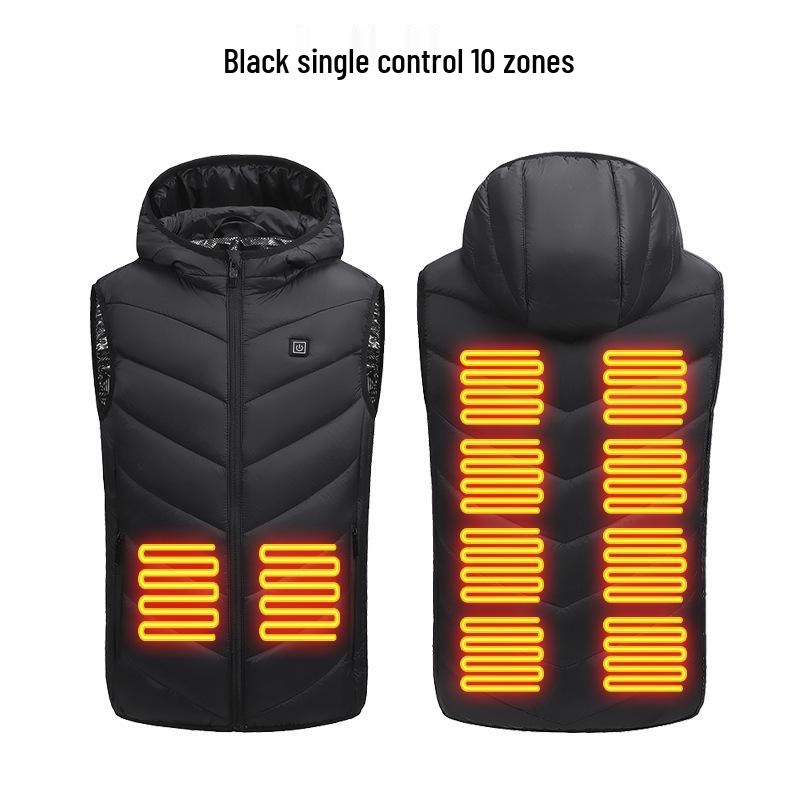 Children's USB Heated Winter Vest with Intelligent Temperature Control