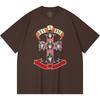 T-shirt Heavy Metal 100% Cotone 230 Gsm Stampa Band Rock Musica Popolare Unisex T-shirt Pesante in Cotone