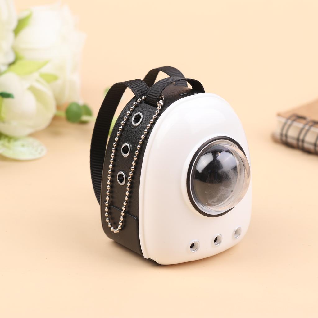 Mini-Puppe Rucksack Puppenhaus Haustier Katze Tasche Modell Puppenhaus Szenen Dekoration Mikro Landschaft Ornament Rollenspiel Spielzeug