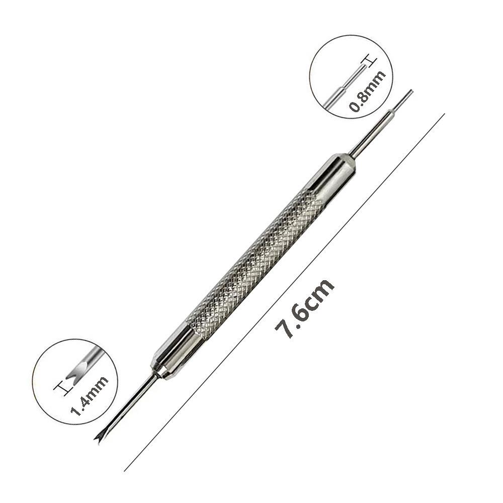 Dwustronne/Jednostronne Narzędzie do Wymiany Paska Zegarka z Kołkiem 1,2 mm i Sprężynką