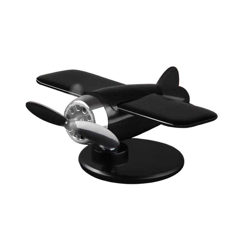 Decorative Airplane For Office Car Decoration Unique Airplane Model Rotating Airplane Decor 360 Motion Ornament