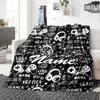 Custom Name Game Controller Theme Printed Blanket - Perfect for Couch, Bed, Travel & Outdoor Use | Machine Washable, Cozy & Durable.