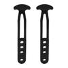 Telescoping Ladder Rubber Strap T Type Buckles With 3 Holes / 4 Holes For Secure Ladder And Boat Accessories