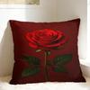 Valentinstag Romantische Rote Rose Kissenbezug Neuheit Kissenbezug Design Kissenbezüge für Stuhl Sofa Heimdekoration