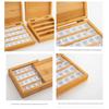Mit Deckel Aquarellkasten Leer Bambus Farblagerbox Neue Farbpalette Malerei Kunstbedarf