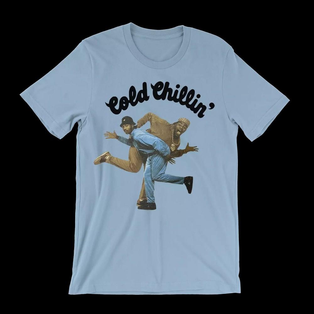 Cold Chillin  Biz Markie Cool V Shirt - Old School Classic Hip Hop Marley Marl Unisex T-Shirt L