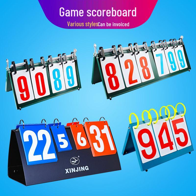 Flip Scoreboard: Basketball, Table Tennis, Billiards Counter