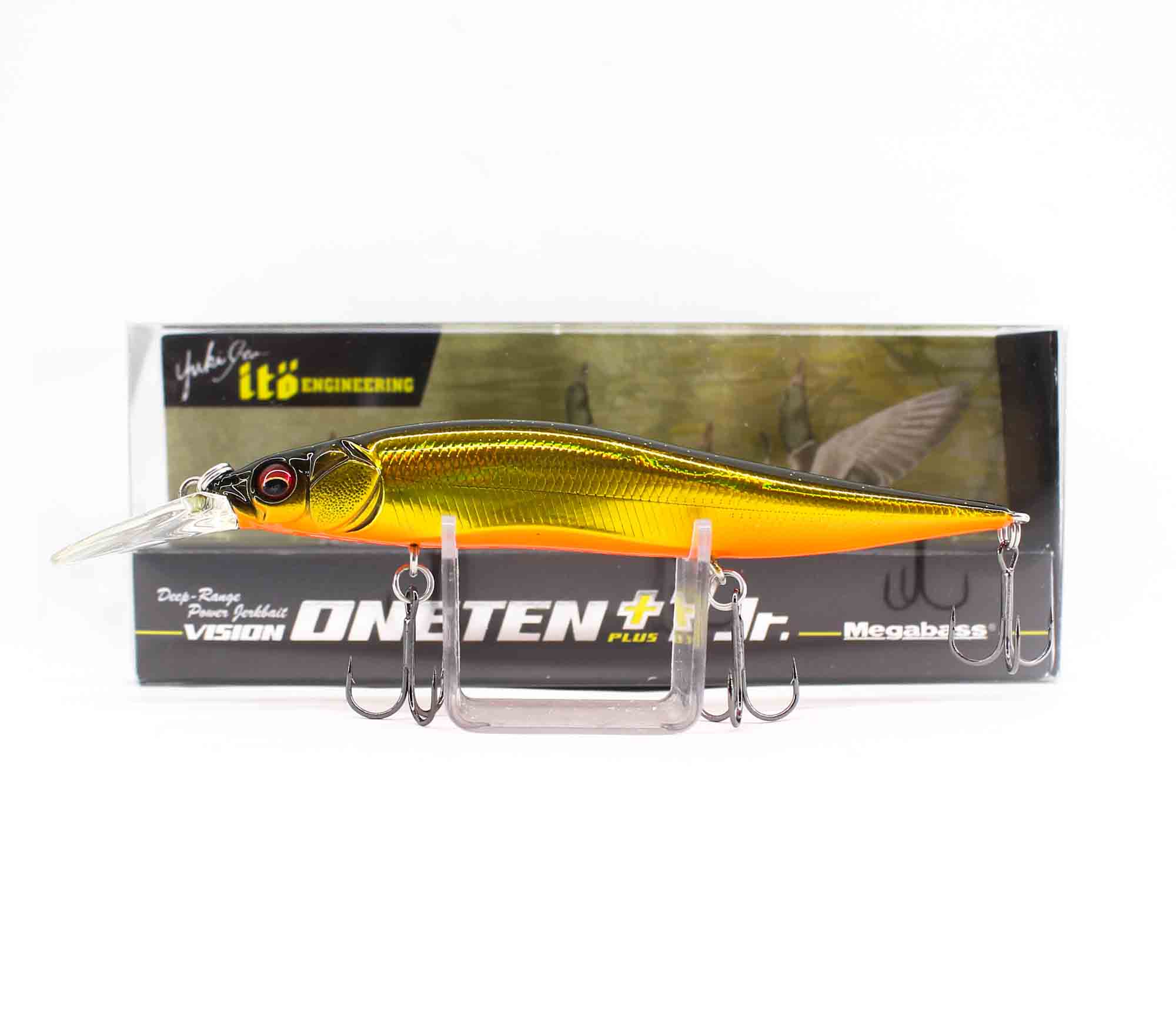 

Megabass Vision 110 +1 Jr Suspend Luer GG Megabass Kinkuro (2525)