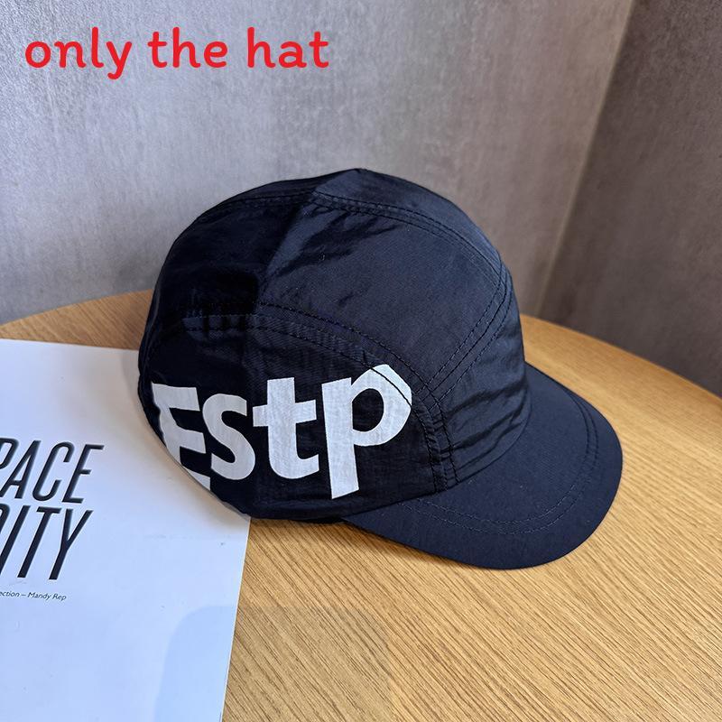 Adjustable Sunshade Baseball Hat With Letter Print For Men And Women In Summer Seasons чёрный